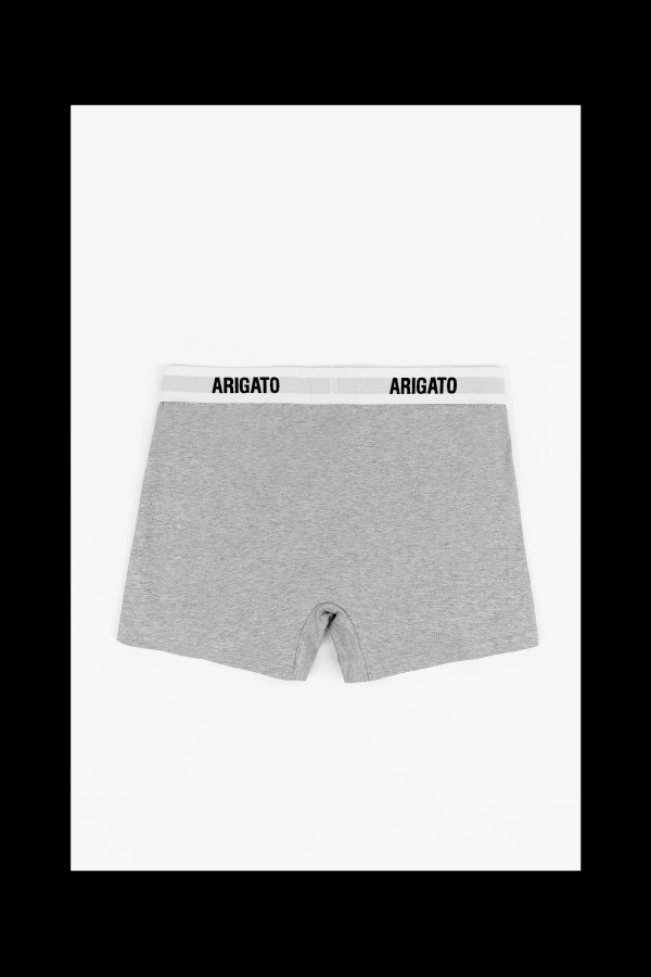 2-pack Signature Boxer Harmaa Axel Arigato