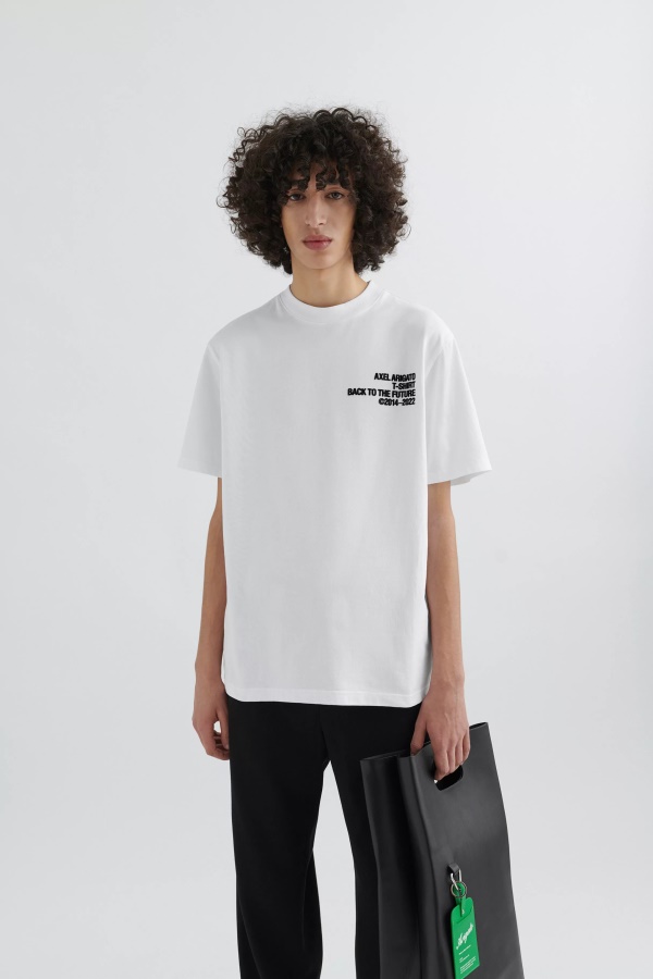 Aikakauden T-paita Valkoinen Axel Arigato