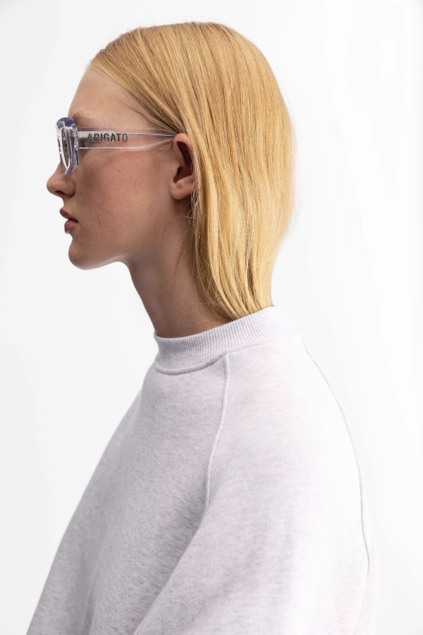 Areena Suorakulmaiset Aurinkolasit Läpinäkyvä Vihreä Axel Arigato