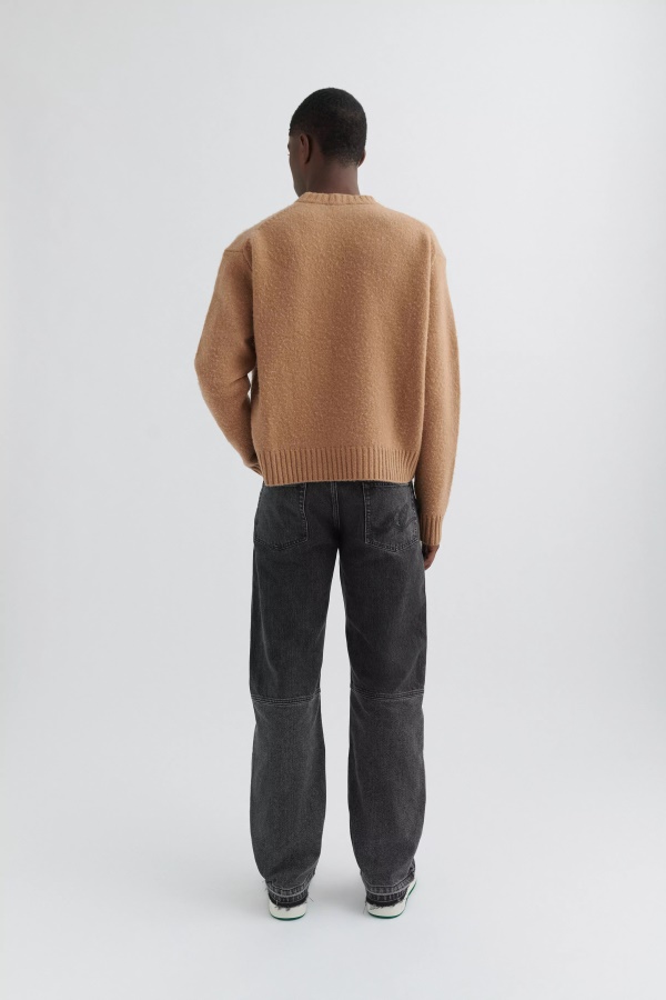 Arkisto Farkut Axel Arigato Haalistunut Musta Tummanharmaa