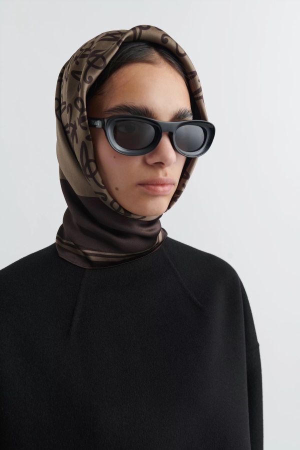 Audrey Silkkihuivi Axel Arigato Molﾨﾦ Shitake