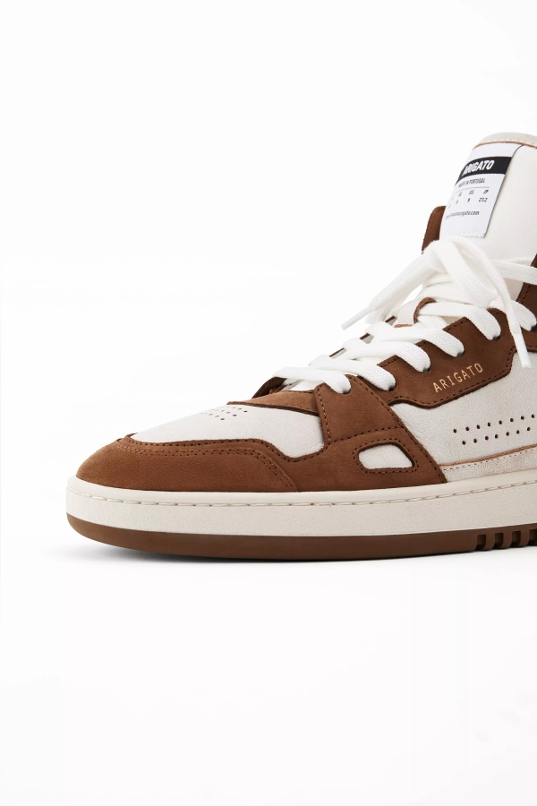 Axel Arigato Beige Ruskea Dice Hi Sneaker
