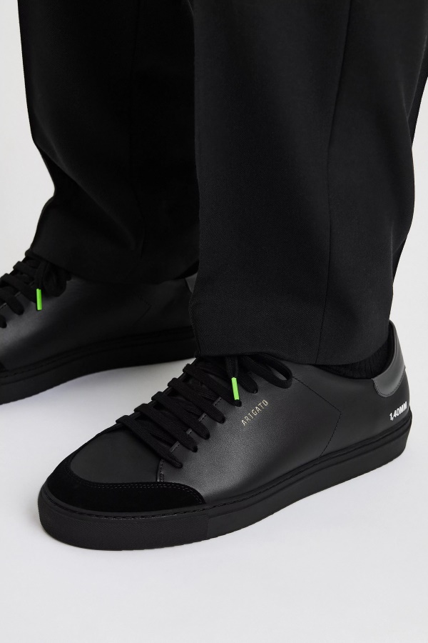 Axel Arigato Clean 90 Kolminkertainen Musta Harmaa Oranssi