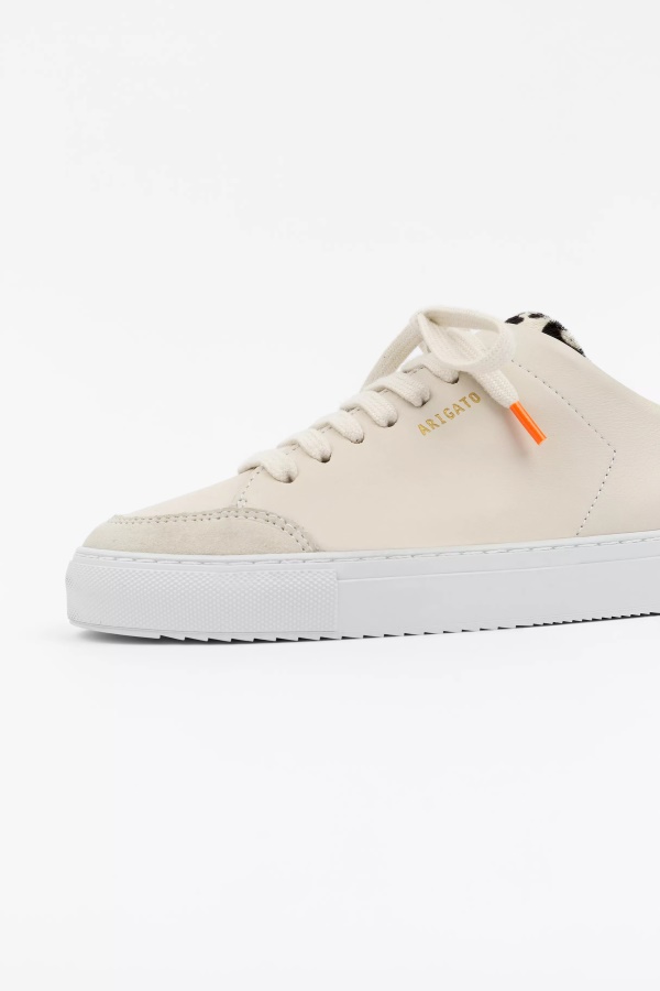 Axel Arigato Clean 90 Triple Animal Cremino Tummanvihreä Leopardi