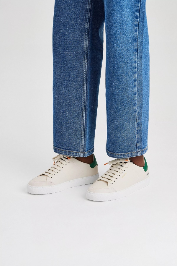 Axel Arigato Clean 90 Triple Animal Cremino Tummanvihreä Leopardi