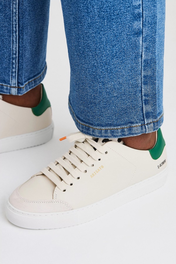 Axel Arigato Clean 90 Triple Animal Cremino Tummanvihreä Leopardi