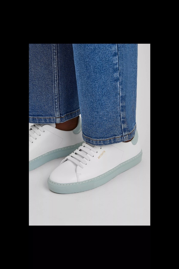 Axel Arigato Clean 90 Vegaaninen Valkoinen Pölyinen Salvia