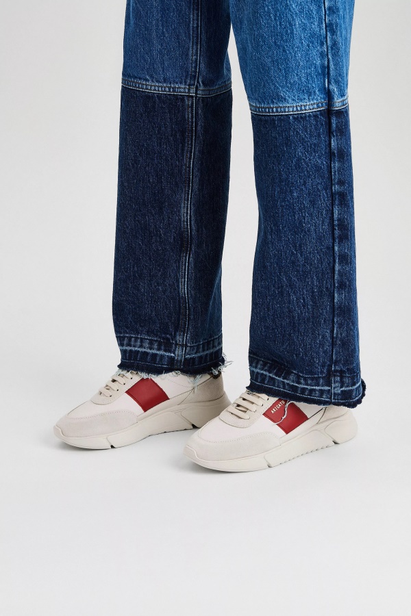 Axel Arigato Cremino Bordeaux Leopard Genesis Vintage Runner