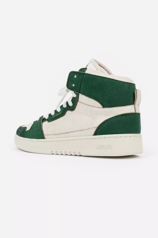 Axel Arigato Dice Hi Sneaker White Kale Green
