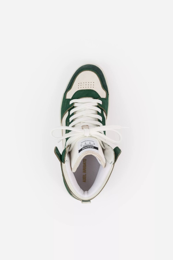 Axel Arigato Dice Hi Sneaker White Kale Green