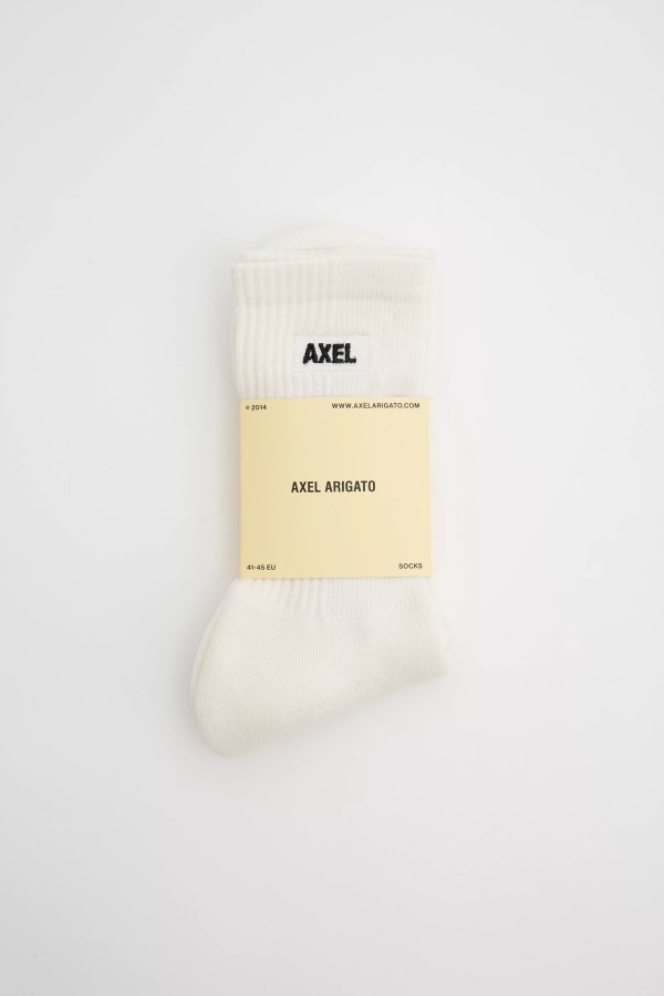 Axel Arigato Ecru Block Logosukka