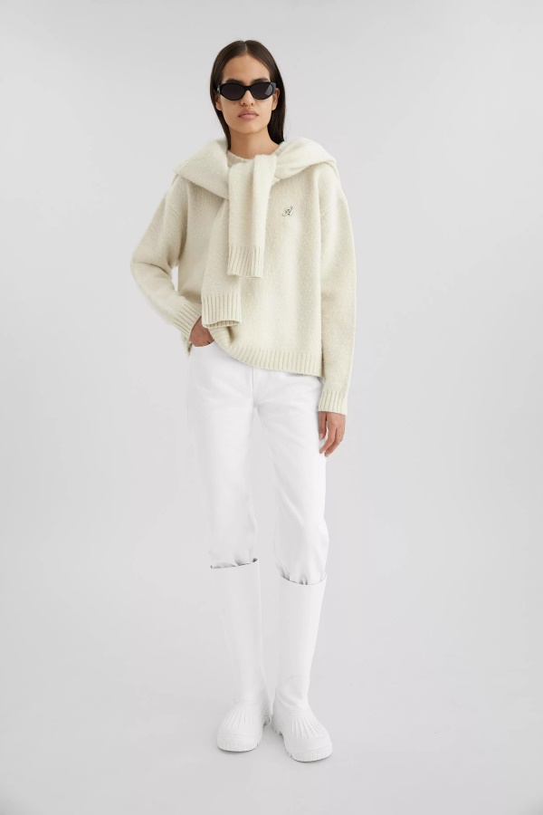 Axel Arigato Ecru Pusero Ulkopuolella