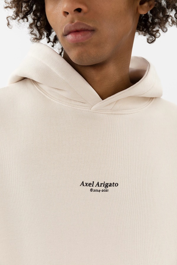 Axel Arigato Focus Logo Huppari Vaalea Beige