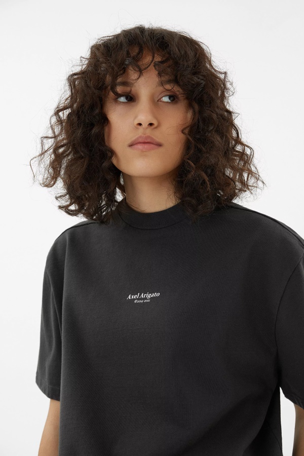 Axel Arigato Focus T-paita Haalistunut Musta