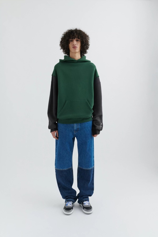 Axel Arigato Fragment Huppari Tummanvihreä