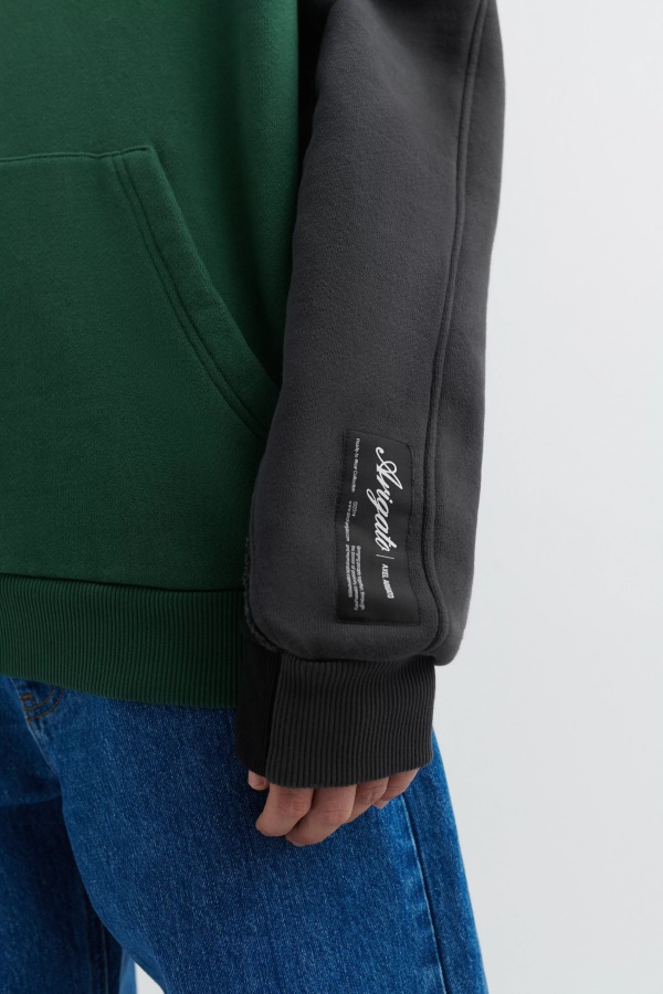 Axel Arigato Fragment Huppari Tummanvihreä