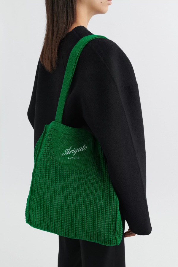 Axel Arigato Grid Neulottu Shopper Jolly Green