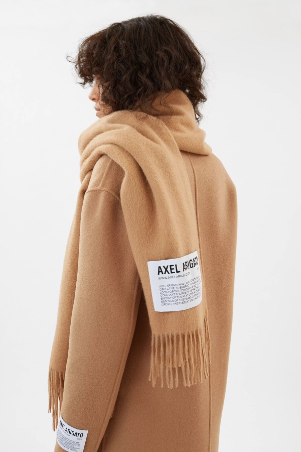 Axel Arigato Logo B Bel Huivi Beige