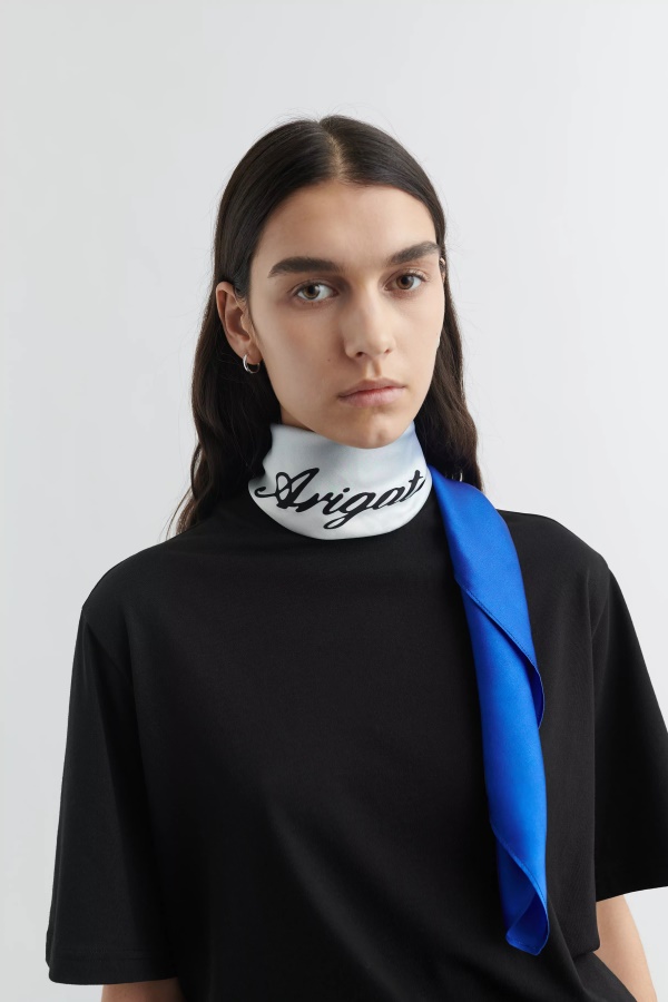 Axel Arigato Prisma Silkkihuivi Limoges Valkoinen