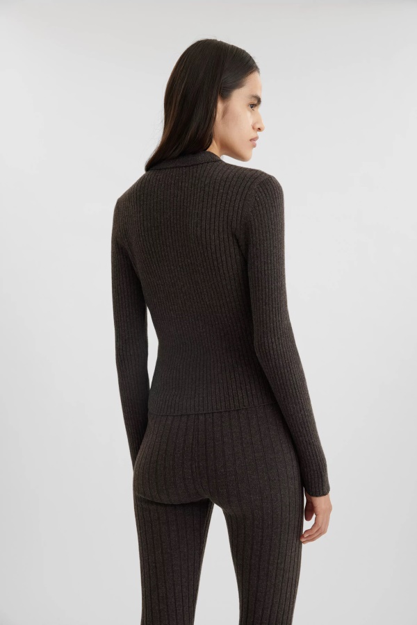 Axel Arigato Signature Neuletakki Ruskea