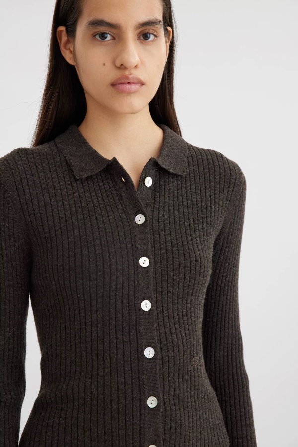 Axel Arigato Signature Neuletakki Ruskea