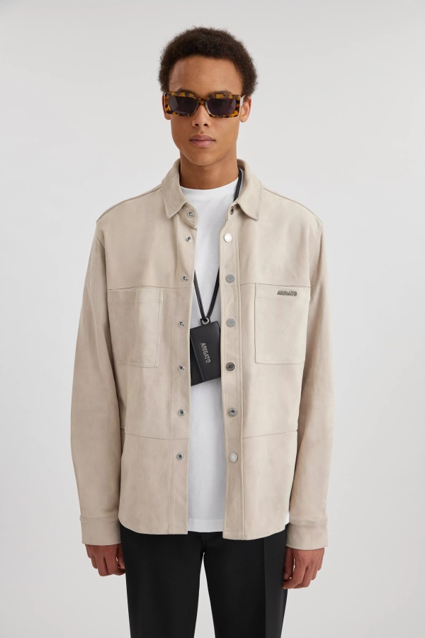 Axel Arigato Sphere Overshirt Vaalea Beige