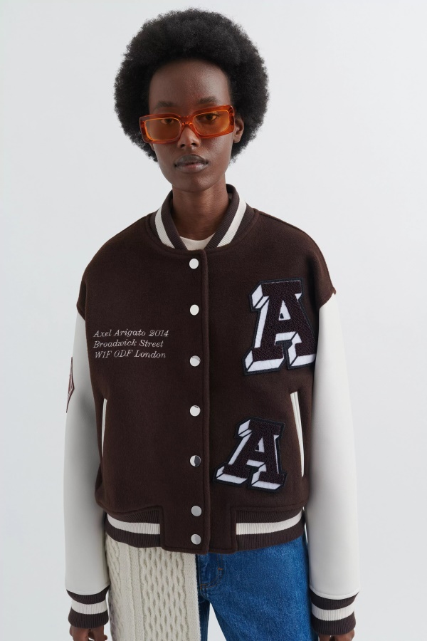 Axel Arigato Tummanruskea Illusion Yliopistotakki