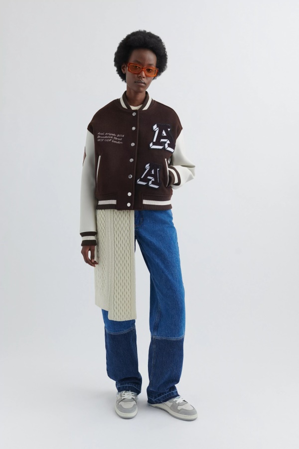 Axel Arigato Tummanruskea Illusion Yliopistotakki