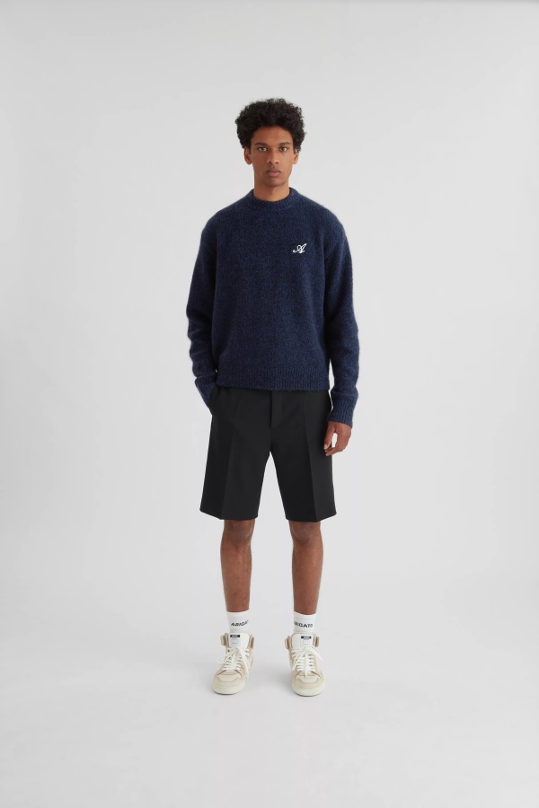 Axel Arigato Tummansininen Melange Ensipusero