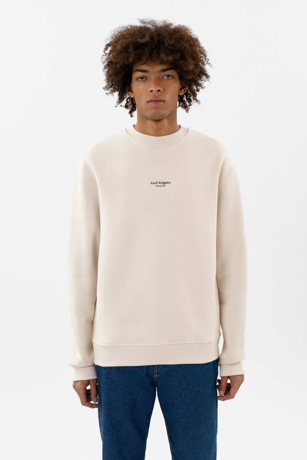 Axel Arigato Vaalea Beige Focus Collegepaita