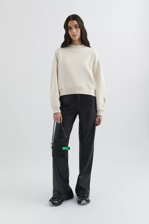 Axel Arigato Vaalea Beige Solid Collegepaita