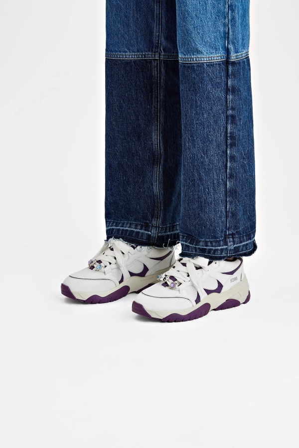 Axel Arigato Valkoinen Purppura Monni Lo