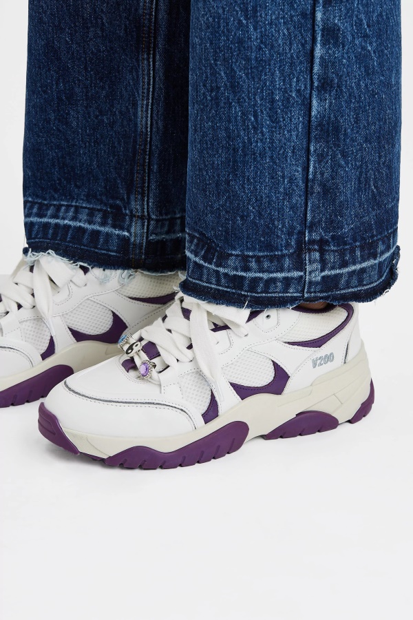 Axel Arigato Valkoinen Purppura Monni Lo