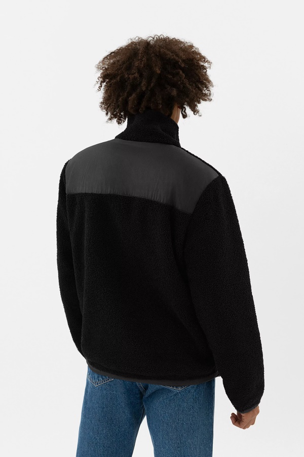 Billie Fleecetakki Musta Axel Arigato