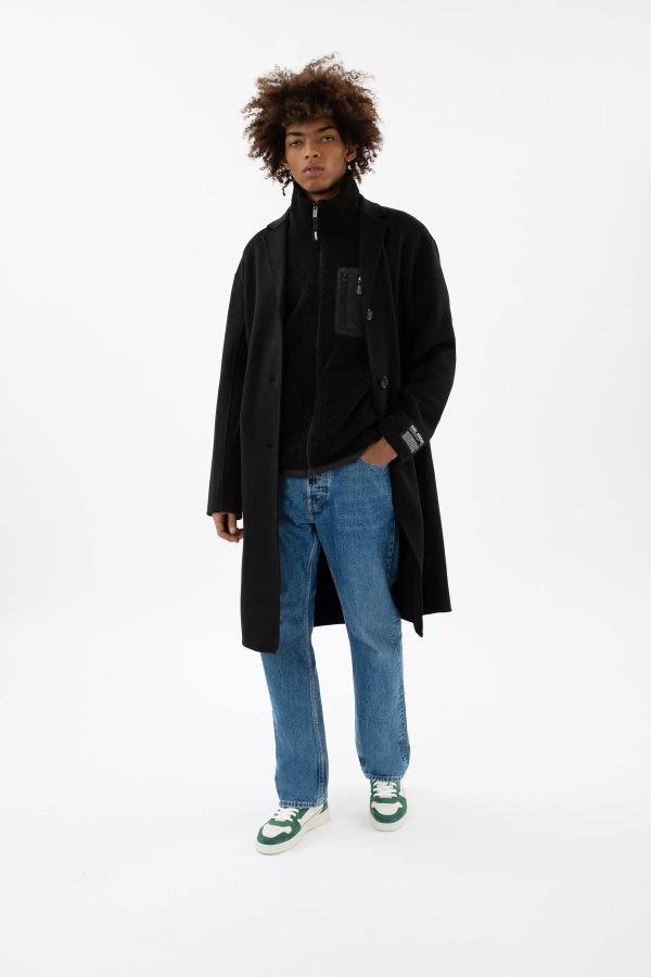 Billie Fleecetakki Musta Axel Arigato