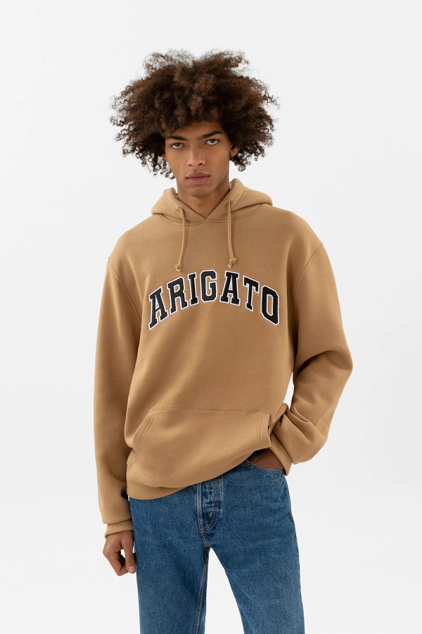 College Logo Huppari Axel Arigato Camel