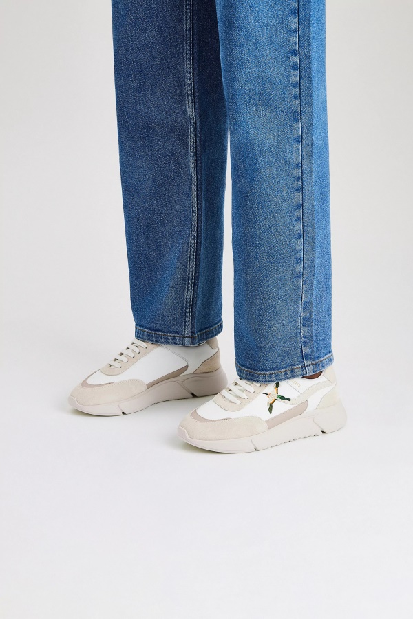 Genesis Raita Mehiläinen Lintu Akseli Arigato Valkoinen Beige