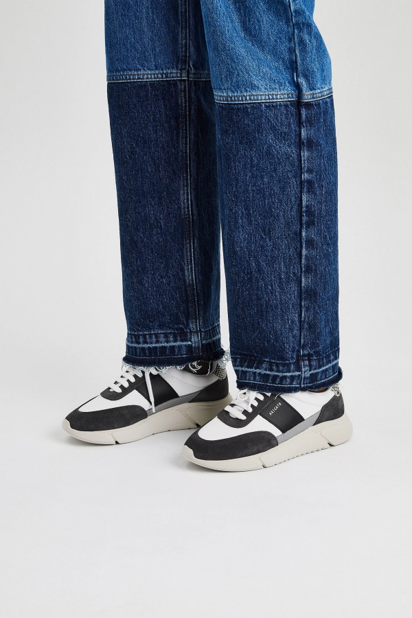 Genesis Vintage Juoksija Tummanharmaa Musta Käärme Axel Arigato