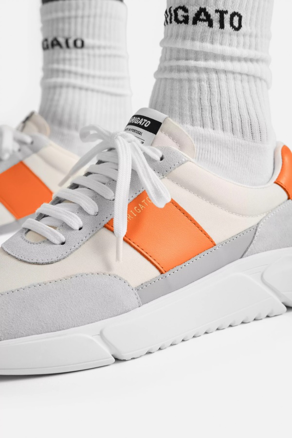 Genesis Vintage Juoksija Valkoinen Oranssi Axel Arigato