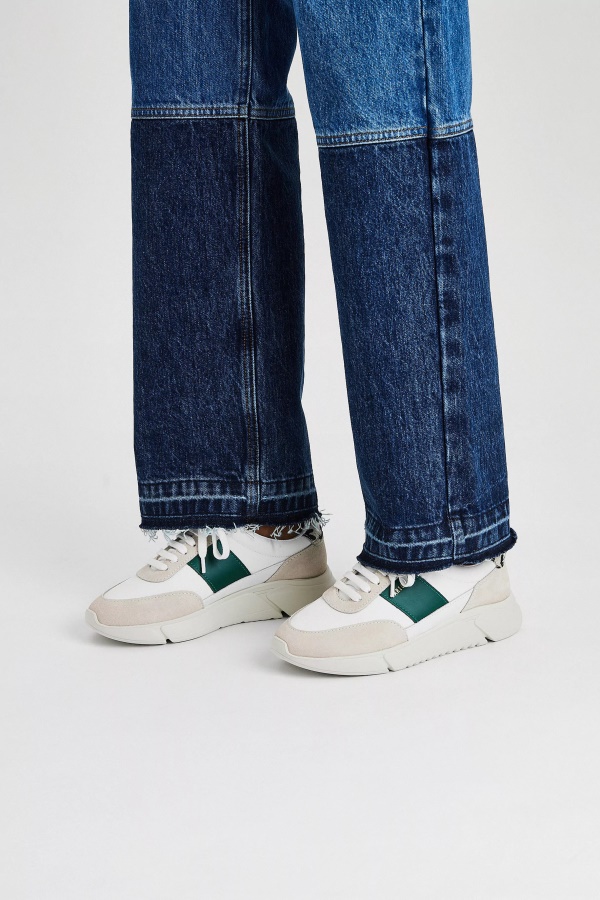 Genesis Vintage Runner Axel Arigato Valkoinen Lehtikaali Vihreä