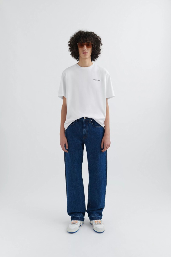 Hybridifarkut Mid Blue Tummansininen Axel Arigato