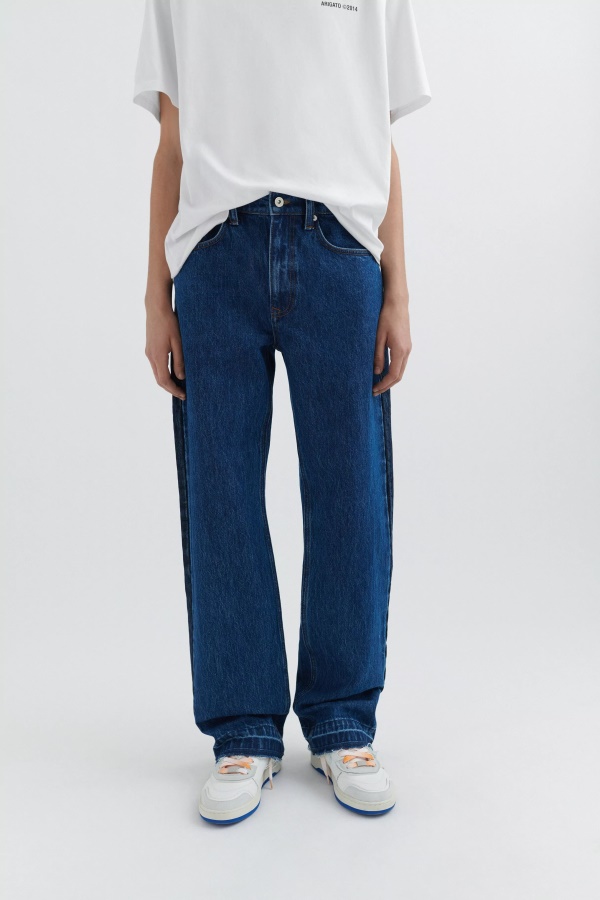 Hybridifarkut Mid Blue Tummansininen Axel Arigato