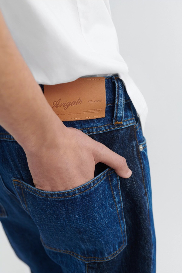 Hybridifarkut Mid Blue Tummansininen Axel Arigato