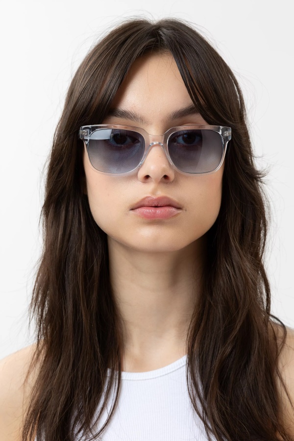 Jet Square Aurinkolasit Axel Arigato Läpinäkyvä Häipyvä Sininen