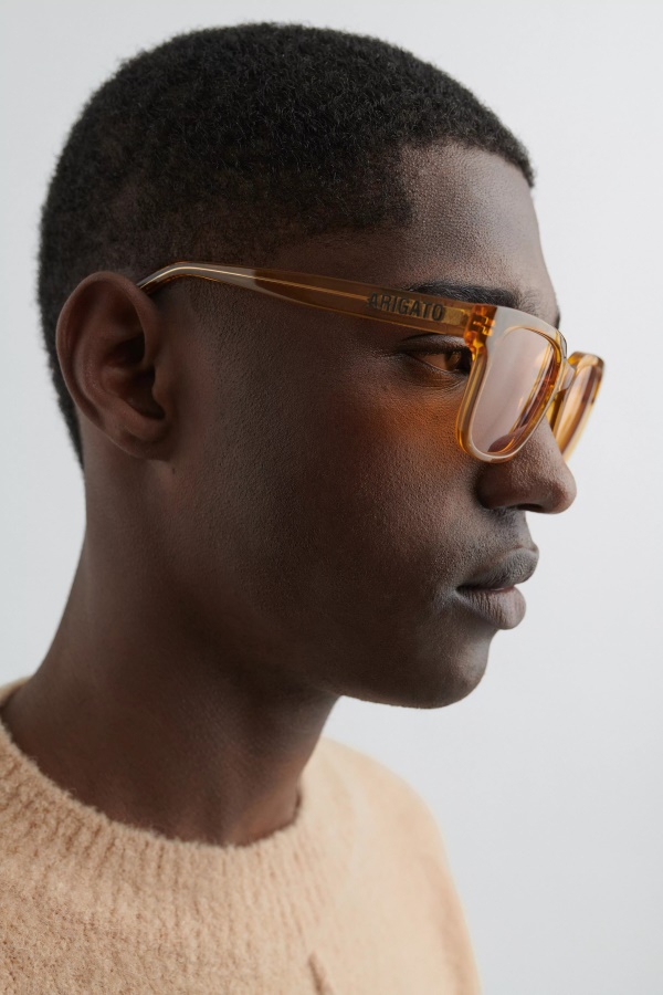 Jet Square Aurinkolasit Axel Arigato Oranssi Tumma Hunaja