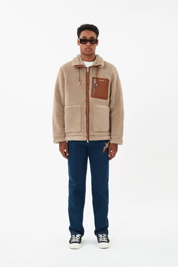 Kiilletakki Beige Ruskea Axel Arigato