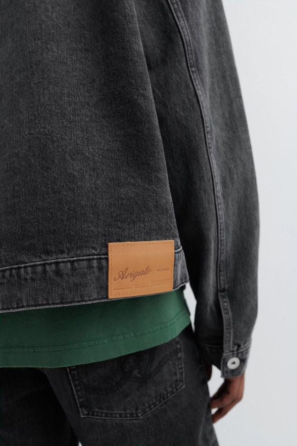 Läntinen Takki Axel Arigato Pesty Mustaksi