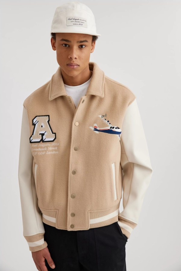 Mayday Varsity Bomber Axel Arigato Beige