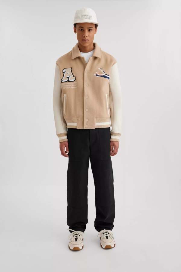 Mayday Varsity Bomber Axel Arigato Beige