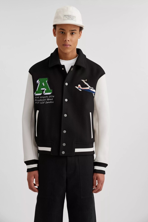 Mayday Varsity Bomber Black Axel Arigato